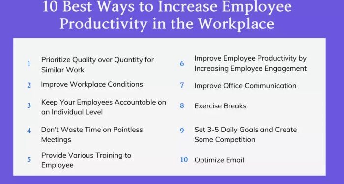 How to Increase Employee Productivity at Work: 10 Practices