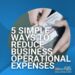 9+ Manageable Ways to Cut Business Costs - 20four7VA