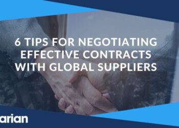 6 tips for negotiating contracts with global suppliers | Darian Global ...
